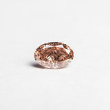 0.50ct 5.89x3.98x2.71mm GIA SI2 Fancy Deep Brownish Orangy Pink Oval Brilliant π¦πΊ 24163-01