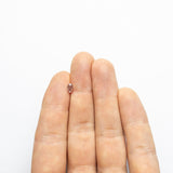 0.50ct 5.89x3.98x2.71mm GIA SI2 Fancy Deep Brownish Orangy Pink Oval Brilliant π¦πΊ 24163-01