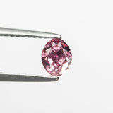 0.61ct 5.57x4.44x3.13mm GIA VS2 Fancy Vivid Purplish Pink Oval Brilliant π¦πΊ 24137-01