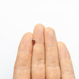 0.80ct 6.64x4.33x3.25mm GIA SI2 Fancy Deep Brownish Orangy Pink Oval Brilliant π¦πΊ 24162-01