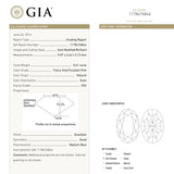 0.61ct 5.57x4.44x3.13mm GIA VS2 Fancy Vivid Purplish Pink Oval Brilliant π¦πΊ 24137-01
