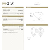 1.01ct 8.47x5.61x3.37mm GIA VVS1 L Pear Brilliant π¨π¦ 25007-01