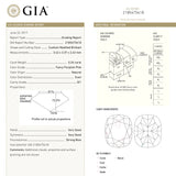 0.26ct 3.42x3.37x2.43mm GIA SI1 Fancy Purplish Pink Cushion Brilliant π¦πΊ 24102-01