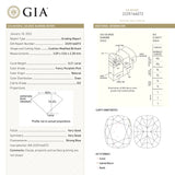 0.21ct 3.09x3.04x2.28mm GIA SI2 Fancy Purplish Pink Cushion Brilliant π¦πΊ 24097-01