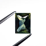 1.37ct 7.49x5.60x3.34mm Rectangle Brilliant Sapphire 26627-01