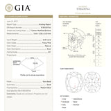 0.30ct 3.44x3.36x2.63mm GIA SI1 Fancy Pink Cushion Brilliant π¦πΊ 24103-01