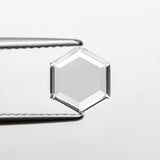 1.01ct 7.95x6.92x1.69mm VS2 G Hexagon Portrait Cut 19854-35