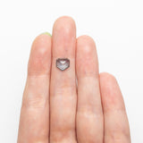 1.95ct 7.12x7.39x3.77mm Shield Portrait Cut Sapphire 22266-29