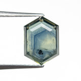 2.77ct 10.05x7.16x3.32mm Hexagon Portrait Cut Sapphire 22266-47