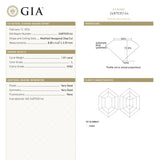 1.01ct 8.80x4.67x3.39mm GIA VVS2 L Hexagon Step Cut 25078-01
