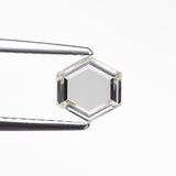 0.71ct 6.15x6.43x1.79mm VVS2 K Hexagon Portrait Cut 27067-01
