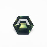 2.06ct 8.69x7.62x4.17mm Hexagon Step Cut Sapphire 27321-02