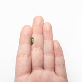 1.10ct 9.42x4.42x2.71mm Cut Corner Rectangle Step Cut Sapphire 27329-01