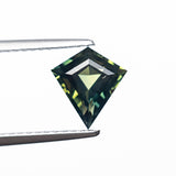1.22ct 8.21x7.62x3.77mm Kite Step Cut Sapphire 27350-01