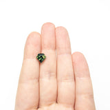 2.99ct 8.66x9.11x6.03mm Shield Step Cut Sapphire 27351-01