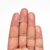 1.22ct 8.89x5.27x3.15mm SI1 C4 Geo Oval Step Cut 🇿🇦 27375-13