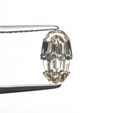 1.11ct 8.75x5.16x2.98mm VVS2 C3 Geo Oval Step Cut 🇿🇦 27375-24