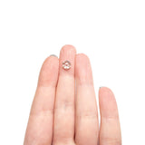 1.54ct 7.59x6.57x3.89mm Hexagon Rosecut 27537-06