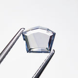 0.59ct 5.61x7.04x1.35mm Shield Portrait Cut Sapphire 27740-13