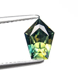 1.56ct 8.87x6.34x4.12mm Shield Brilliant Sapphire 27766-07