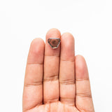 3.68ct 10.25x12.35x2.56mm Shield Portrait Cut 27785-03
