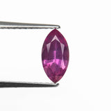 0.64ct 8.06x4.04x2.61mm Marquise Brilliant Sapphire 27956-12