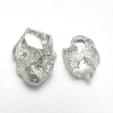 3.24cttw 2pc 9.35x7.33x3.75mm 8.11x5.86x2.38mm Polished Raw Diamond Matching Pair 🇨🇦 27980-01