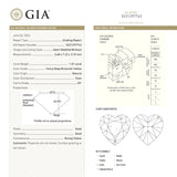 1.01ct 5.68x7.23x3.10mm GIA SI1 Fancy Deep Brownish Yellow Heart Brilliant 28350-01