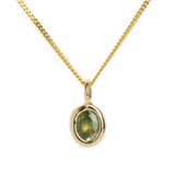 Light Green Oval Holiday Sparkler