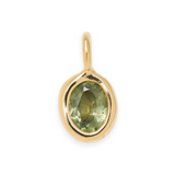 Light Green Oval Holiday Sparkler