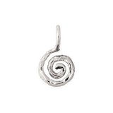 Silver - Round Swirl