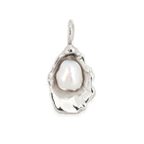 Silver - Oyster with Keshi Pearl