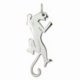 Silver - Panther with Black Diamond Eye